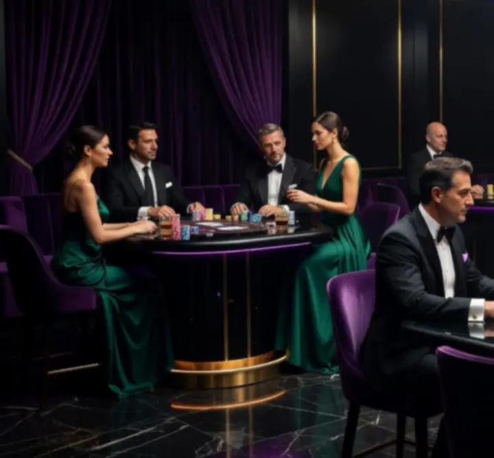Ekskluzywny wieczór kasynowy w stylistyce Las Vegas