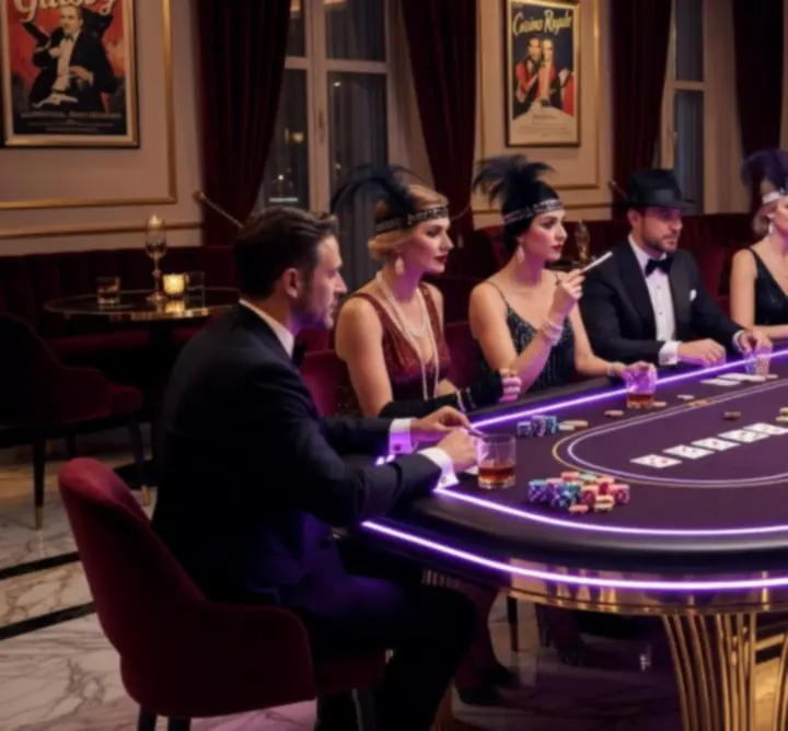 Tematyczny wieczór pokerowy w stylu Casino Royale
